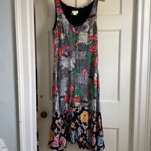 Maeve by Anthropologie floral dress, size Large.